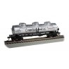 40′ 3-Dome Tank Car - Ready to Run - Silver Series(R) -- L. Foppiano Wine Co. 1112 (silver), HO, Bachmann Industries 17114