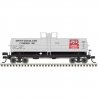 11,000-Gallon Tank Car w/Platform - Ready to Run - Master(R) -- Smith Douglass UTLX 9, N, Atlas Model Railroad Co. 50006597