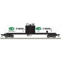 GATX 20,700-Gallon Tank Car - Ready to Run - Master(R) -- CF Industries GATX 25750 (w, N, Atlas Model Railroad Co. 50006298