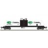 GATX 20,700-Gallon Tank Car - Ready to Run - Master(R) -- CF Industries GATX 25715 (w, N, Atlas Model Railroad Co. 50006296