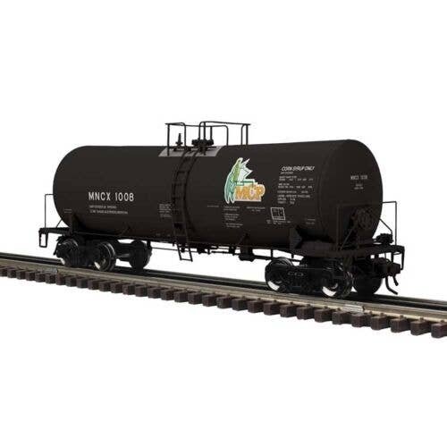 17,600-Gallon Corn Syrup Tank Car - 3-Rail - Ready to Run - Master(R) -- Minnesota Corn Processors (bla, O, Atlas O 3001459