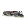 USRA 0-6-0 w/Short-Haul Tender & Smoke - Standard DC -- Nashville, Chattanooga & St. Louis 152 (black, silver, red)