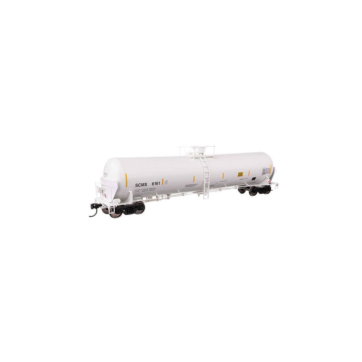 55′ Trinity Modified 30,145-Gallon Tank Car - Ready to Run -- Shell Oil SCMX 6161, HO, WalthersProto 100778