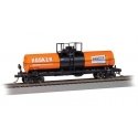 Chemical Tank Car - Ready to Run -- Hooker Chemicals SHPX 15686 (orange, black, red), HO, Bachmann Industries 75803