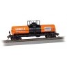 Chemical Tank Car - Ready to Run -- Hooker Chemicals SHPX 15686 (orange, black, red), HO, Bachmann Industries 75803