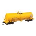 40′ Trinity 14,000-Gallon Molten Sulfur Tank Car - Ready to Run -- Trinity Leasing (YLW) 135046, HO, WalthersProto 100076