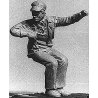 Steam-Era Engineer & Fireman Set (Painted) -- Slouching & Leaning