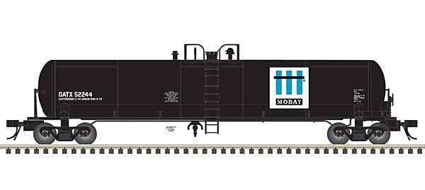 GATX 20,700-Gallon Tank Car - Ready to Run - Master(R) -- Mobay Chemicals GATX 52251, HO, Atlas Model Railroad Co. 20006971