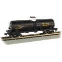40′ Single-Dome Tank Car - Ready to Run - Silver Series(R) -- Eastman Chemical Products UTLX, HO, Bachmann Industries 17811