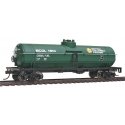 Tank Car - Ready To Run -- British Columbia Railway (green, yellow, white Dogwood Logo), HO, WalthersTrainline 1441