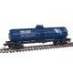 Tank Car - Ready to Run -- Montana Rail Link (blue, white), HO, WalthersTrainline 1446