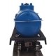 Tank Car - Ready to Run -- Montana Rail Link (blue, white), HO, WalthersTrainline 1446