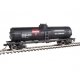 40′ Tank Car - Ready to Run -- Conoco (black, red, white), HO, WalthersTrainline 1614