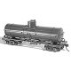 36` 10,000 Gallon USRA Tank Car w/54` Dome - Kit -- Undecorated Single Car, HO, Tichy Train Group 4020