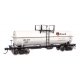 36′ 10,000-Gallon Insulated Tank Car w/Large Dome, Bolted Jacket - Ready to -- National Starch , HO, WalthersMainline 48421