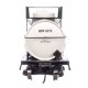 36′ 10,000-Gallon Insulated Tank Car w/Large Dome, Bolted Jacket - Ready to -- National Starch , HO, WalthersMainline 48424