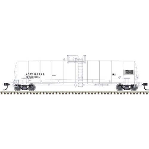 ACF 23,500-Gallon Tank Car - Ready to Run - Master(R) -- ACFX 86725 (white, reporting, N, Atlas Model Railroad Co. 50006968