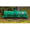 Track Cleaning Tank Car - Ready-to-Run - Silver Series(R) -- Union Pacific (MOW green), HO, Bachmann Industries 16305