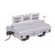 Scale Test Car -- Data Only (gray), HO, WalthersProto 105307