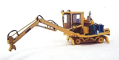 Maintenance-of-Way (MOW) / Work Train Equipment (Unpainted Metal Kit) -- Fairmont Tie Handler, HO, Custom Finishing 7001
