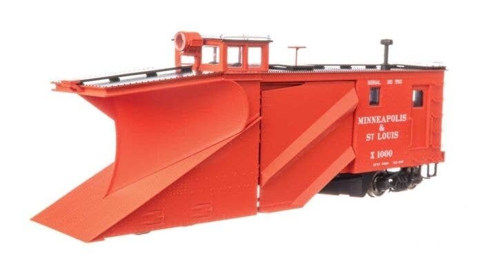 Russell Snowplow - Ready to Run -- Minneapolis & St. Louis X1000, HO, WalthersProto 110035