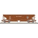 70-Ton Hart Ballast Car - Ready to Run - Master(R) -- Great Northern 78024 (Mineral R, N, Atlas Model Railroad Co. 50006614