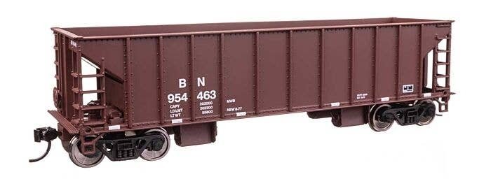 41′ Ballast Hopper - Ready to Run -- Burlington Northern 954463, HO, WalthersMainline 57006