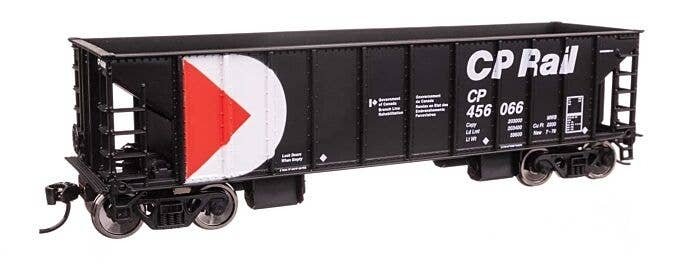 41′ Ballast Hopper - Ready to Run -- Canadian Pacific 456066, HO, WalthersMainline 57010