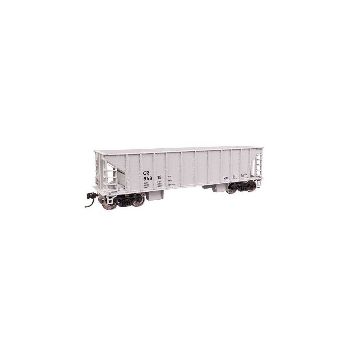 41′ Ballast Hopper - Ready to Run -- Conrail 56818, HO, WalthersMainline 57013