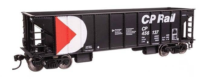 41′ Ballast Hopper - Ready to Run -- Canadian Pacific 456137, HO, WalthersMainline 57012