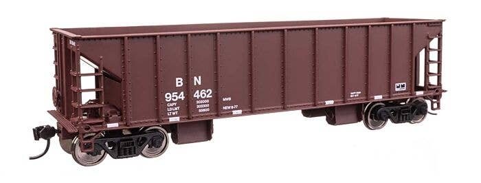 41′ Ballast Hopper - Ready to Run -- Burlington Northern 954462, HO, WalthersMainline 57005