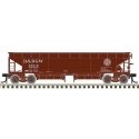 70-Ton Hart Ballast Car - Ready to Run - Master(R) -- Denver & Rio Grande Western 25, HO, Atlas Model Railroad Co. 20006805