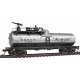 Firefighting Car - Ready to Run -- Denver & Rio Grande Western(TM) AX 2946 (silver, black), HO, WalthersTrainline 1791