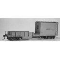 40′ Boom Flatcar - Kit -- Undecorated, HO, Tichy Train Group 4022
