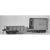 40′ Boom Flatcar - Kit -- Undecorated, HO, Tichy Train Group 4022