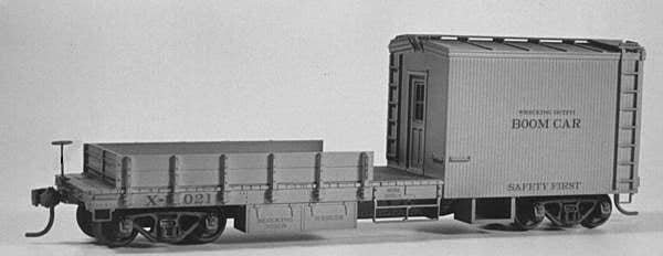 40′ Boom Flatcar - Kit -- Undecorated, HO, Tichy Train Group 4022