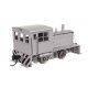 Plymouth ML-8 Industrial Switcher - DCC only -- Silver with Black Stripes, HO, WalthersMainline 20018