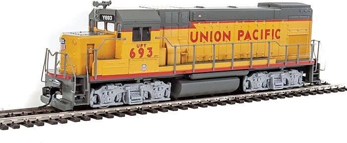 EMD GP15-1 - Standard DC -- Union Pacific(R) (yellow, gray, red), HO, WalthersTrainline 2505