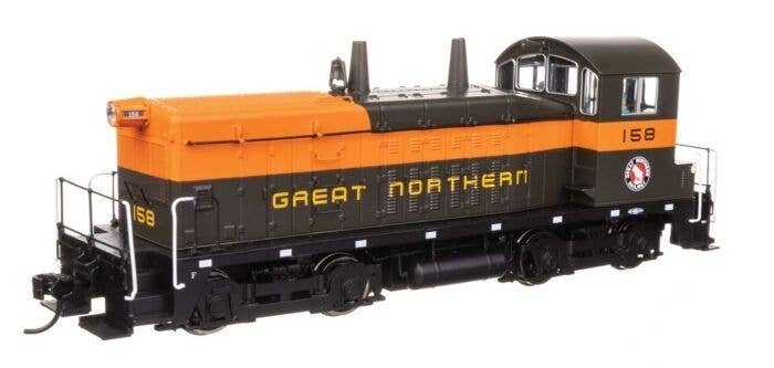 EMD NW2 Phase V - ESU Sound & DCC -- Great Northern 158, HO, WalthersMainline 20628
