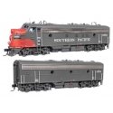 EMD FP7 & F7B Standard DC -- Southern Pacific(TM) 6448 & 8298 (gray, Scarlet, white), HO, WalthersProto 49558