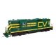 EMD GP9 Phase II with High Hood - ESU(R) Sound and DCC -- Central Vermont 4450, HO, WalthersMainline 20492