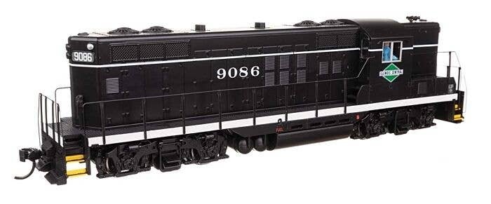 EMD GP9 Phase II with High Hood - ESU(R) Sound and DCC -- Illinois Central 9092, HO, WalthersMainline 20498