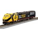 GE P42 Genesis - Standard DC -- Amtrak 203 (Operation Lifesaver 50th Anniversary black, yellow), HO, Kato USA Inc 376119