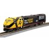 GE P42 Genesis - Standard DC -- Amtrak 203 (Operation Lifesaver 50th Anniversary black, yellow), HO, Kato USA Inc 376119