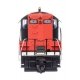 EMD GP9 - Standard DC -- Grand Trunk Western 4539 (black, white, orange), HO, WalthersProto 49803