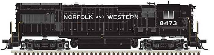 GE U30B High Nose - LokSound and DCC - Master(R) Gold -- Norfolk & Western 8475 (blu, HO, Atlas Model Railroad Co. 10004289