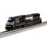 EMD SD70M w/Standard Flat Radiators - Standard DC -- Norfolk Southern 2581 (black, white), N, Kato USA Inc 1767613