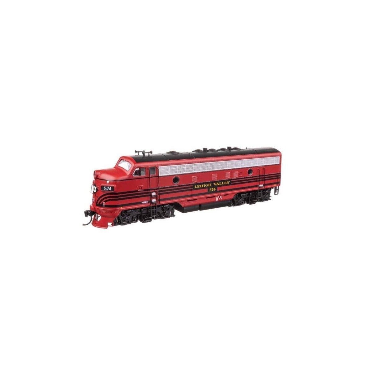 EMD F7 A - Standard DC -- Lehigh Valley 574, HO, WalthersMainline 11409