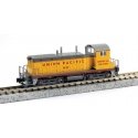 EMD NW2 - DCC -- Union Pacific 1032 (Armour Yellow, gray, red, silver), N, Kato USA Inc 1764379DCC