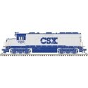 EMD GP40-2 with Dynamic Brakes - Standard DC - Master Silver(R) -- CSX 6292 (Early Sc, N, Atlas Model Railroad Co. 40004723